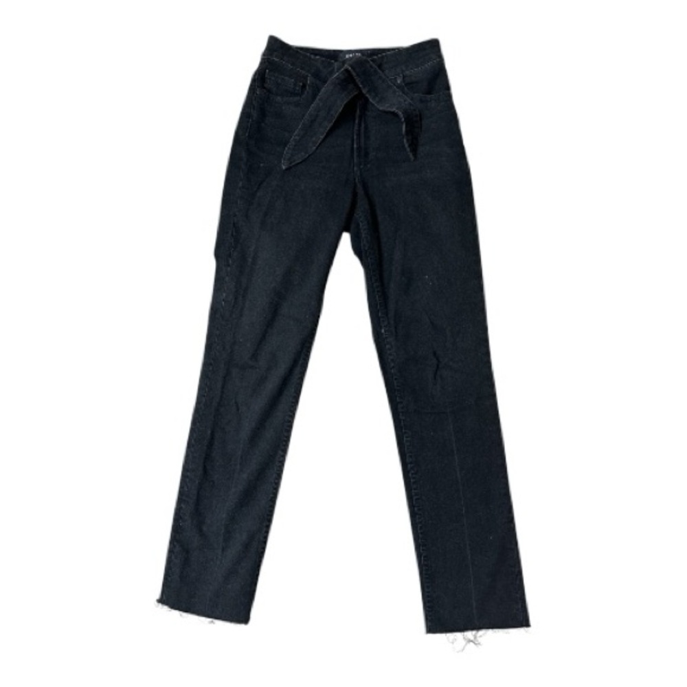 Paige Margot Straight W/Pointed Tie + Raw Hem SZ 23